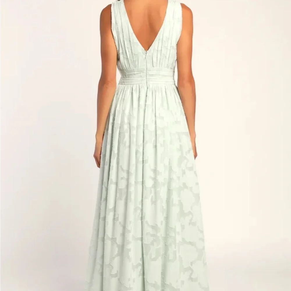 Lulus Sage Green Floral Maxi Dress - Picture 4 of 11